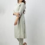 Printed Sequence Kurta Set