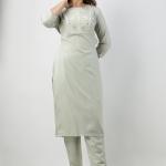 Printed Sequence Kurta Set