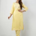 Printed Sequence Kurta Set
