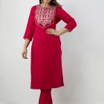 Printed Sequence Kurta Set