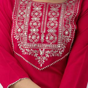 Printed Sequence Kurta Set