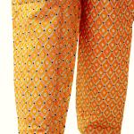 Mustard Cotton Kurta Set With Dupatta