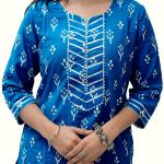 Printed Sequence Kurta Set