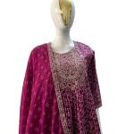 Naira Pattern Cotton Kurta Set