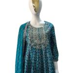 Naira Pattern Cotton Kurta Set