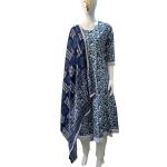 anarkali printed Cotton Kurta