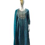 Naira Pattern Cotton Kurta Set