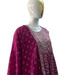 Naira Pattern Cotton Kurta Set